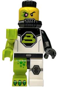 Blacktron Mutant Minifigure - Blacktron Mutant, CMF Series 26 Space - col448