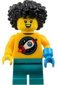 Astronomer Kid Minifigure - Astronomer Kid, Series 27 - col452