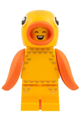 Minifigure in a goldfish costume from Series 28, without stand and accessories - col463