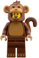 Minifigure in a monkey costume from Series 28, without stand and accessories - col464