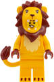 Lion costume fan from Series 28, minifigure only without stand and accessories - col471