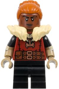 Dwarf Barbarian DnD Minifigure - Dwarf Barbarian, Dungeons & Dragons - coldnd01
