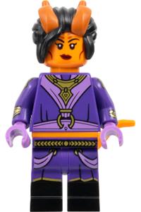 Tiefling Sorcerer DnD Minifigure - Tiefling Sorcerer, Dungeons & Dragons - coldnd03