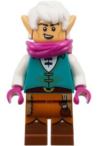 Elf Bard DnD Minifigure - Elf Bard, Dungeons & Dragons - coldnd09