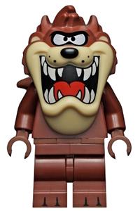 Tasmanian Devil Minifigure - Tasmanian Devil, Looney Tunes CMF - collt09