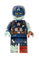 Zombie Captain America - Minifigure Only Entry - colmar09