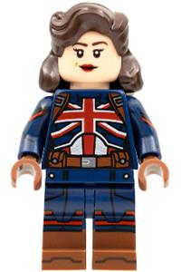 Captain Carter Minifigure - Captain Carter, Marvel Studios CMF - colmar10