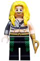 Aquaman, long yellow hair, hook hand - colsh03