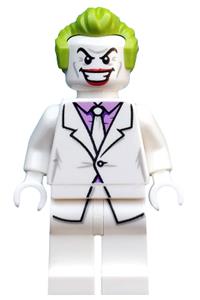 The minifigure is Joker - The Joker wearing a white suit, CMF DC Super Heroes - colsh13