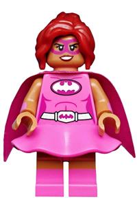 Pink Power Batgirl Minifigure - Pink Power Batgirl, The LEGO Batman CMF - coltlbm10