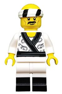 Sushi Chef Minifigure - coltlnm19
