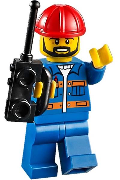 Omino Minifig Set 5610 5627 1x cty052 Construction Worker LEGO Minifigures 