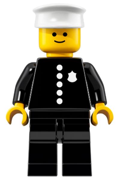 Lego cop014s Classic Town Polizist beklebt Figur aus 600 621 709 6600 #7 
