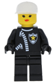 Police - Zipper with Sheriff Star, White Cap, Female - cop026