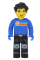 Max with a blue torso and black legs - cre003