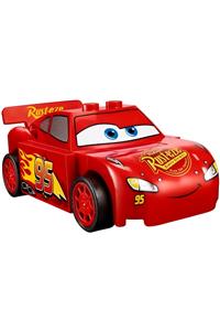 Lightning McQueen - Red Lightning McQueen with 'Rust-eze' logo - crs018