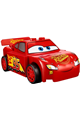 Lightning McQueen - Red, &#39;Rust-eze&#39; in Fancy Script - crs018