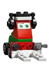 Pit Crew Helper - A pit crew helper in green with a clip - crs086