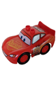 Duplo Lightning McQueen with Rust-eze hood, treated tires, and low front window - crs113