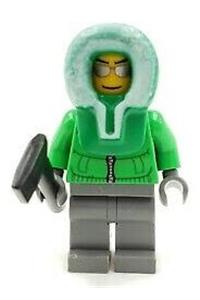 Ice Fisherman Minifigure - cty0252