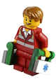 Paramedic - Red Uniform, Male, Tousled Hair - cty0272