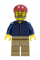 Male in Plaid Shirt