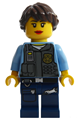 LEGO City Undercover elite police officer 4 in a police outfit - cty0375