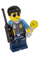 Elite police officer 5 from LEGO City Undercover, part of the LEGO Police theme - cty0376