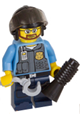 LEGO City Undercover Elite police officer 7 in police attire - cty0378