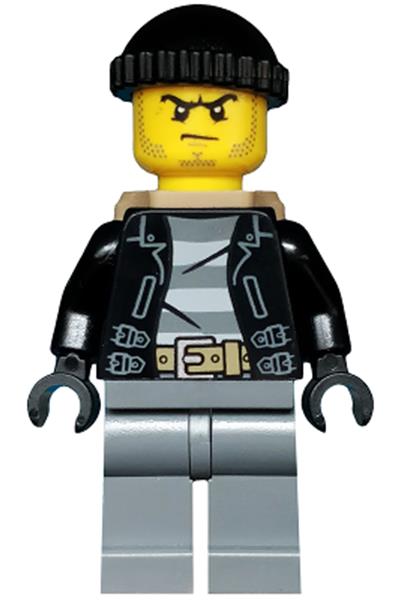 City 60042 60047 LEGO® Minifigur Bandit cty452 