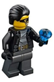 Police - City Bandit Male, Black Hair, Mask - cty0478