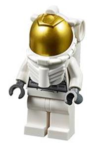 Utility Shuttle Astronaut - Male astronaut driver of a utility shuttle - cty0568