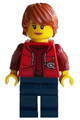Female deep sea submariner with dark orange hair - cty0603