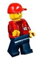 Male deep sea submariner with a red cap - cty0605