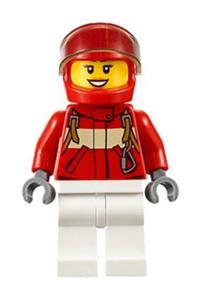 Paramedic - Pilot Female, Red Helmet cty0607