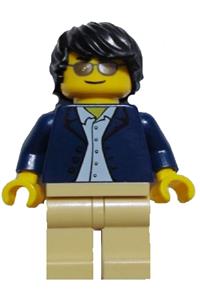 Sports Car Driver Minifigure - cty0634