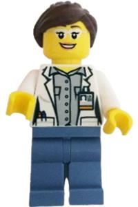 Volcano Explorer Scientist - Female volcano explorer scientist - cty0680