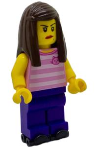 Rollerskater Minifigure - cty0719
