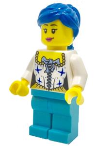 Female Drummer Minifigure - cty0721
