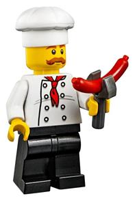 Hot Dog Chef Minifigure - cty0878