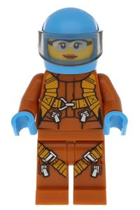 Arctic Plane Quadcopter Pilot - Female pilot of an Arctic plane and quadcopter - cty0924