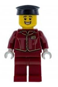 Hotel Bellhop Minifigure - cty0933