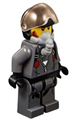 Sky Police - Jail Prisoner Jacket over Prison Stripes, Black Helmet, Oxygen Mask - cty0993