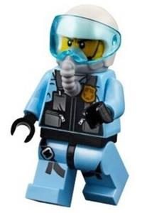 Sky Police - Jet Pilot with Oxygen Mask and Headset cty0997