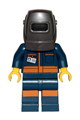 Welder minifigure with a welding mask - cty1030
