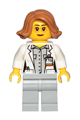 Scientist, Botanist - Female, Glasses and Medium Nougat Hair Short Swept Sideways - cty1035