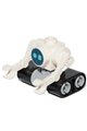 Robot Treadwell from the City Space theme featuring medium azure eyes - cty1077