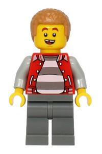 Hacksaw Hank Minifigure - Crook Hacksaw Hank - cty1203