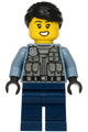 Police - Officer Rooky Partnur, Sand Blue Jacket - cty1206