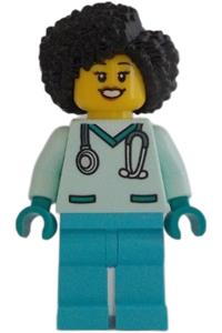 Dr. Flieber Minifigure - cty1346